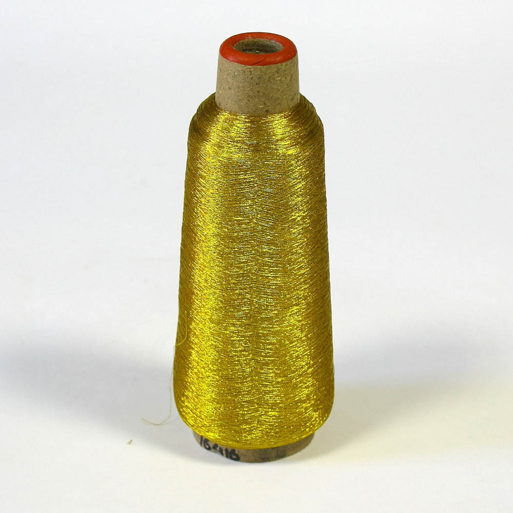 Нитка люрекс S-4 золото /100г/ . Нитка Люрекс