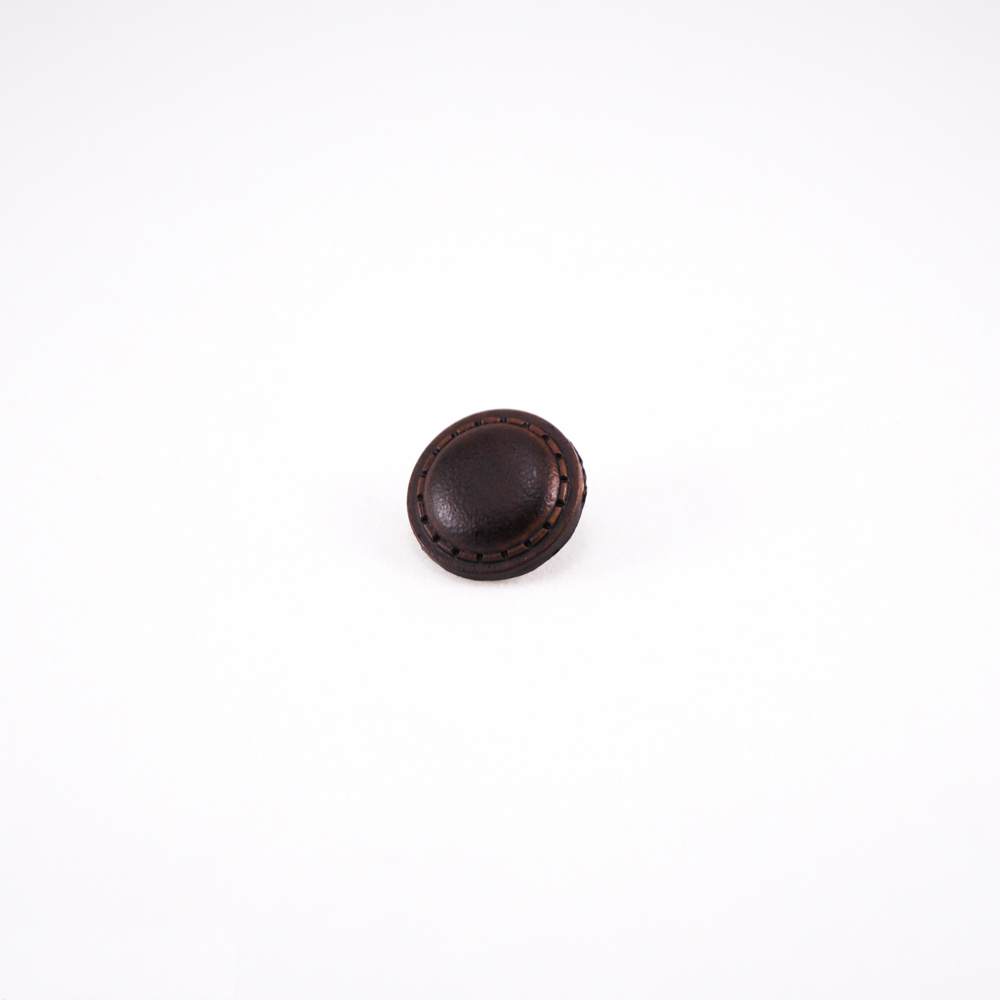 Пуговица ВР №127 темно-коричневая. Пуговица пластмассовая