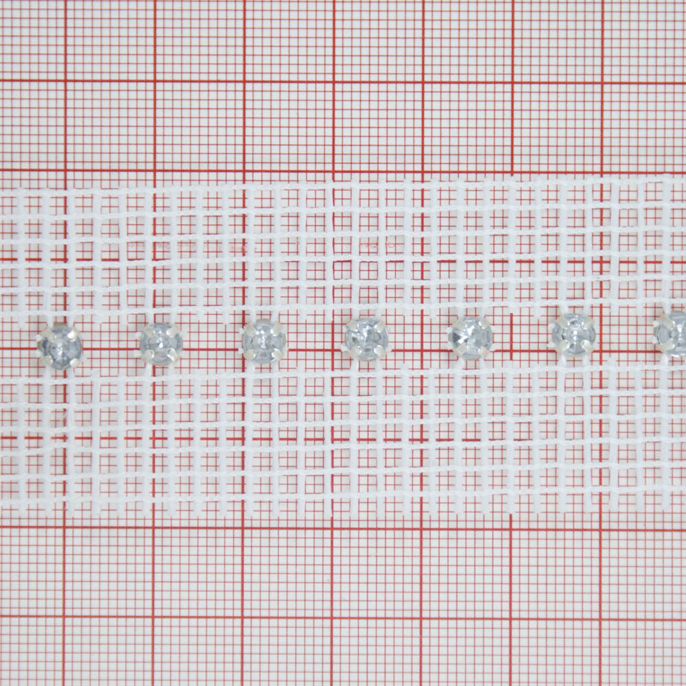 Тесьма декоративная стекло Т- 1 / 9м. Тесьма Стекло