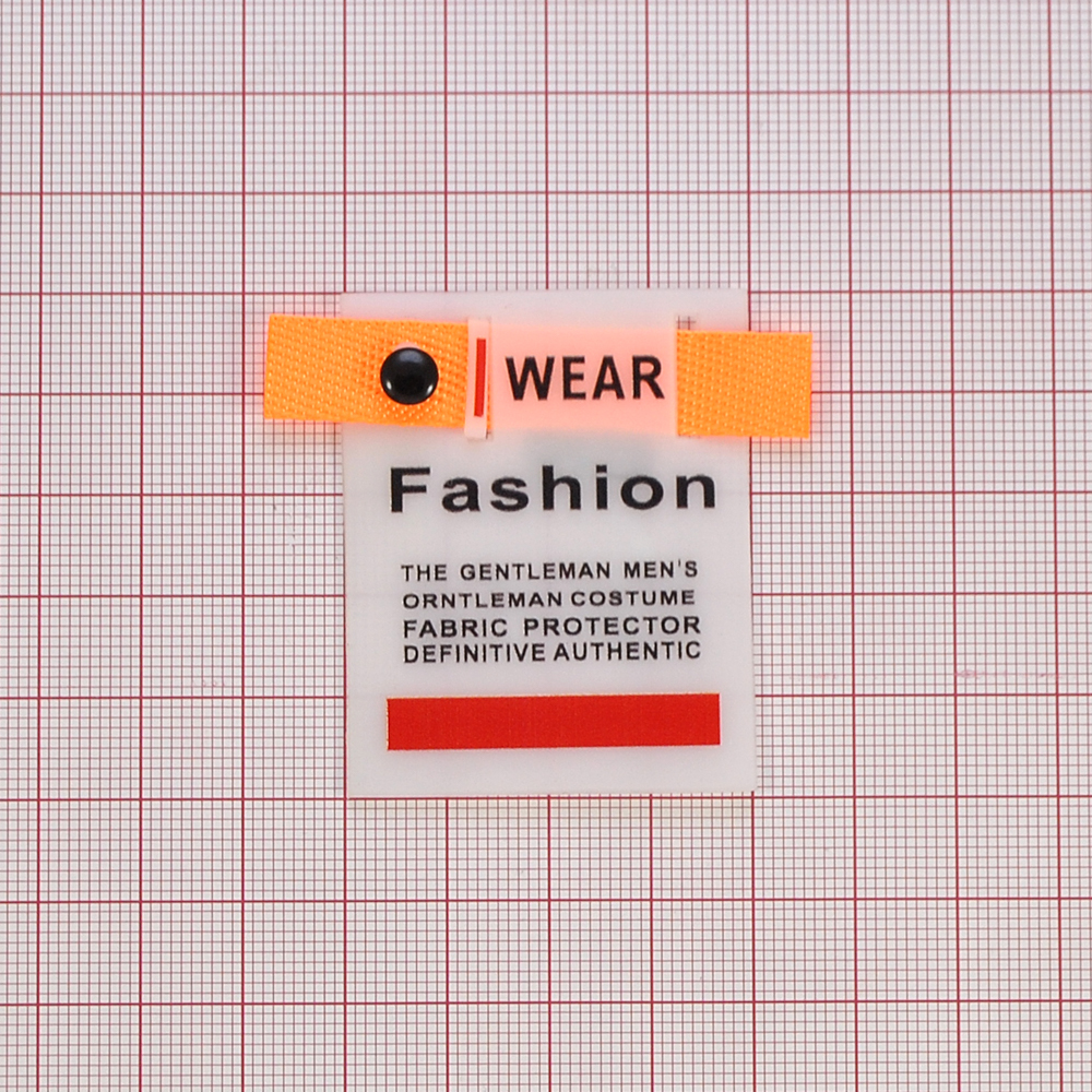 Лейба силиконовая с хольнитеном WEAR, 4*5см, белый, черный, оранжевый, красный, шт. Лейба Силикон