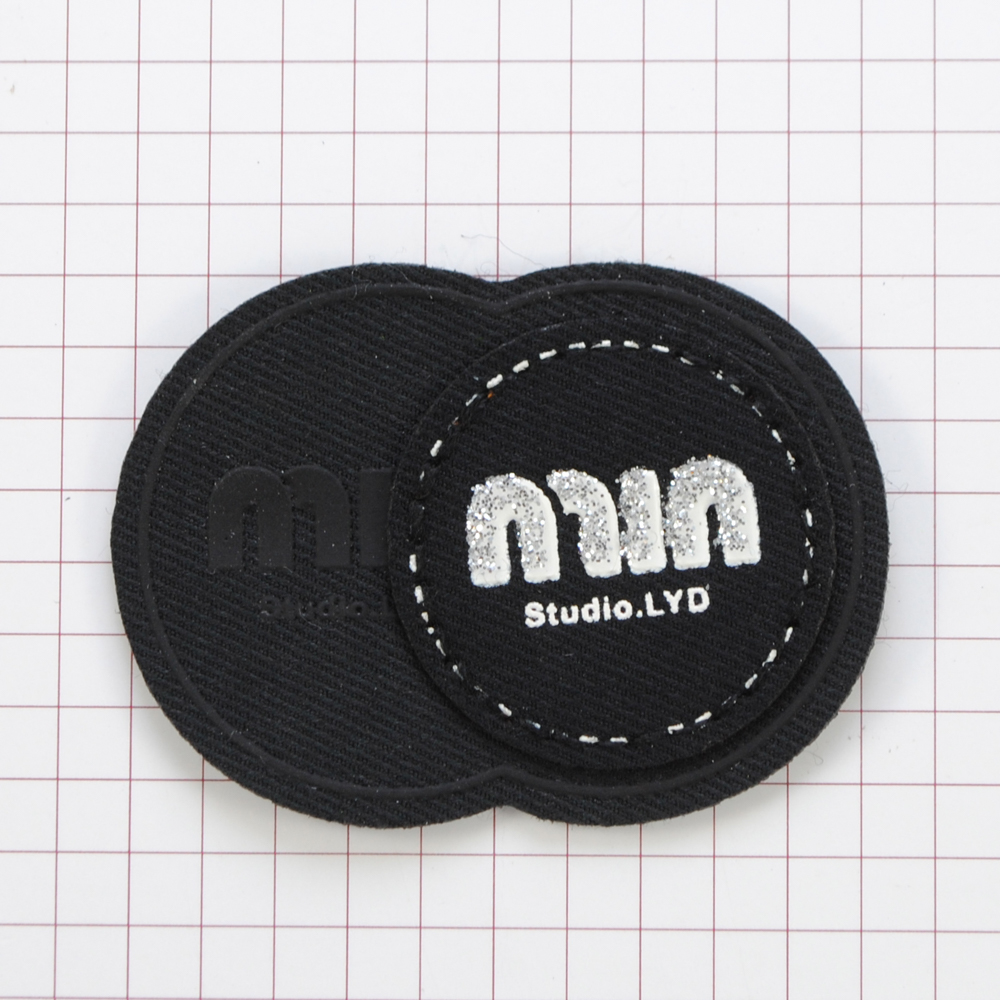 Лейба ткань. Min Studio, 3,8*5,5, черн., шт. Лейба Ткань