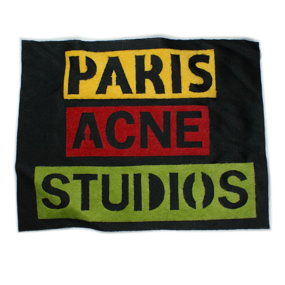Аппликация пришивная PARIS STUDIOS мех, флок, 23*17см черный, желтый, красный, зеленый, шт. Аппликации Пришивные Мех Флок