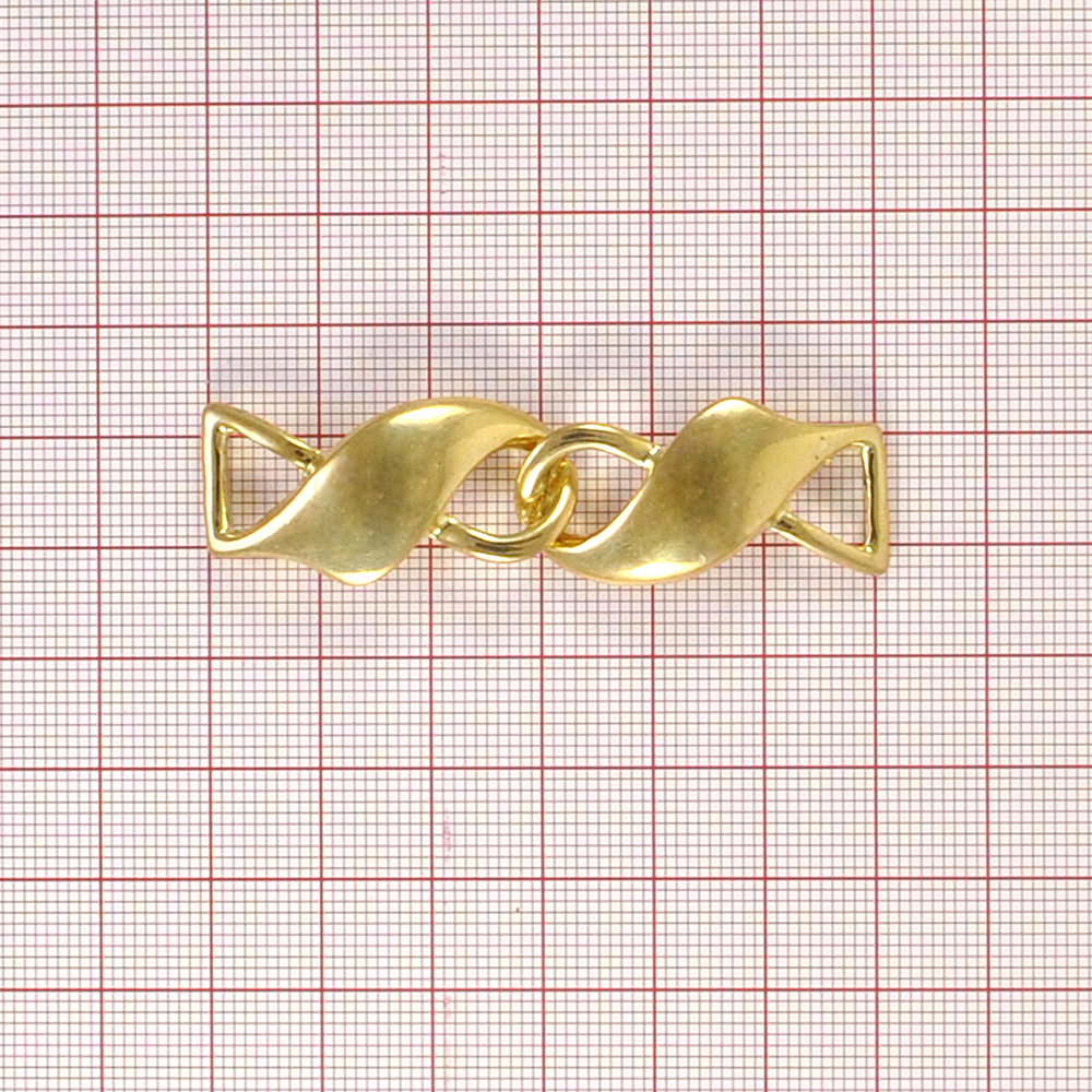 Декоративная перетяжка спираль (цвет золото). Украшения Металл Перетяжка декор