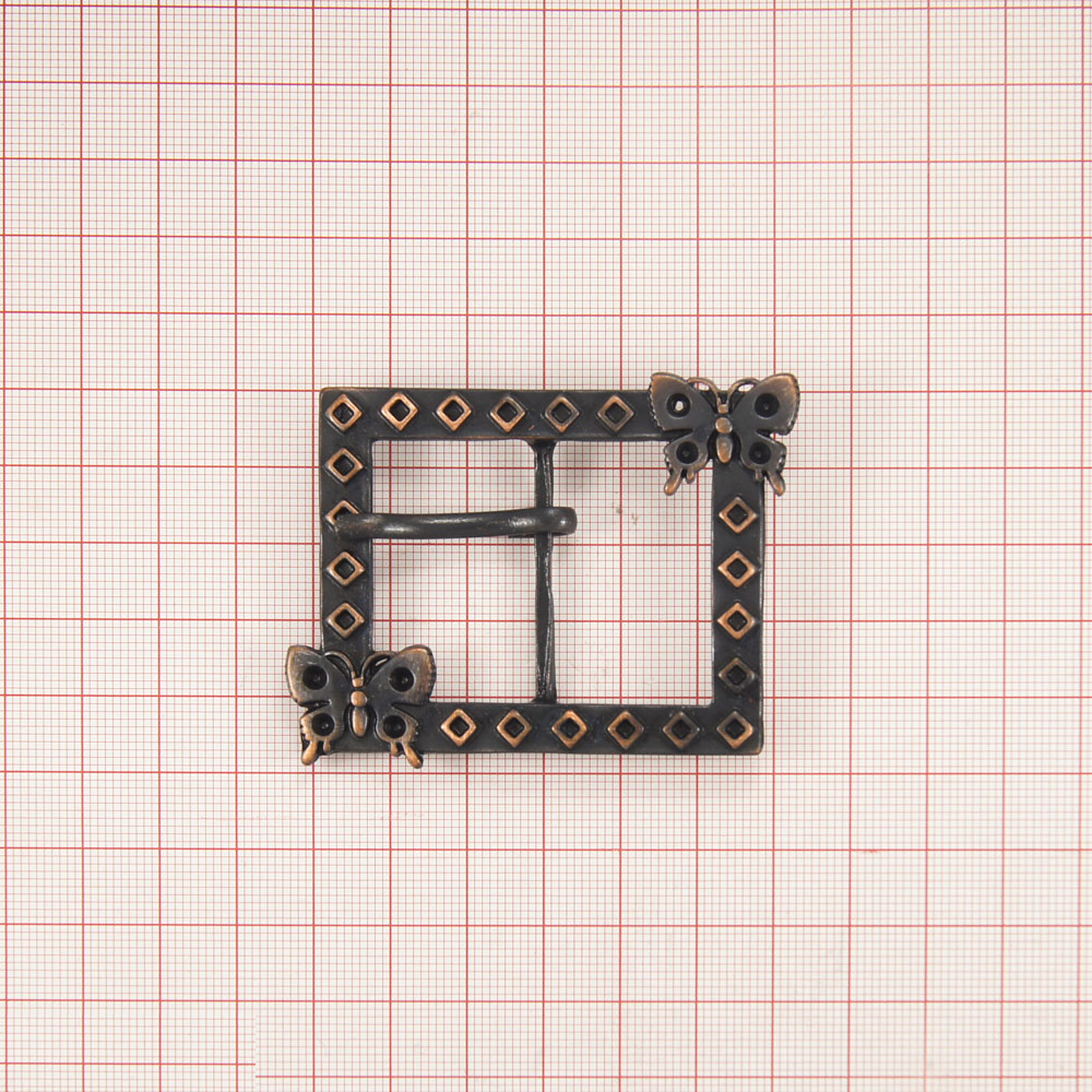 Пряжка  TA 782 медь, 33мм. Пряжка накладка