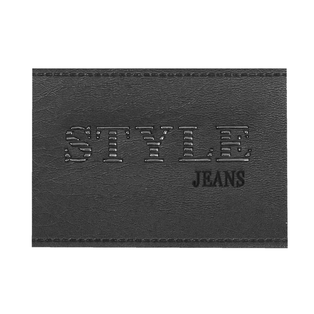 Лейба п/у STYLE jeans черная. Лейба Кожзам