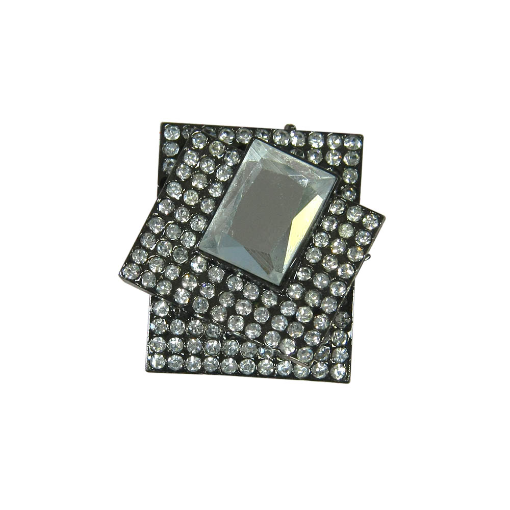 Краб металл61794 /краб/ BLACK NIKEL. Крабы Металл Геометрия Декор