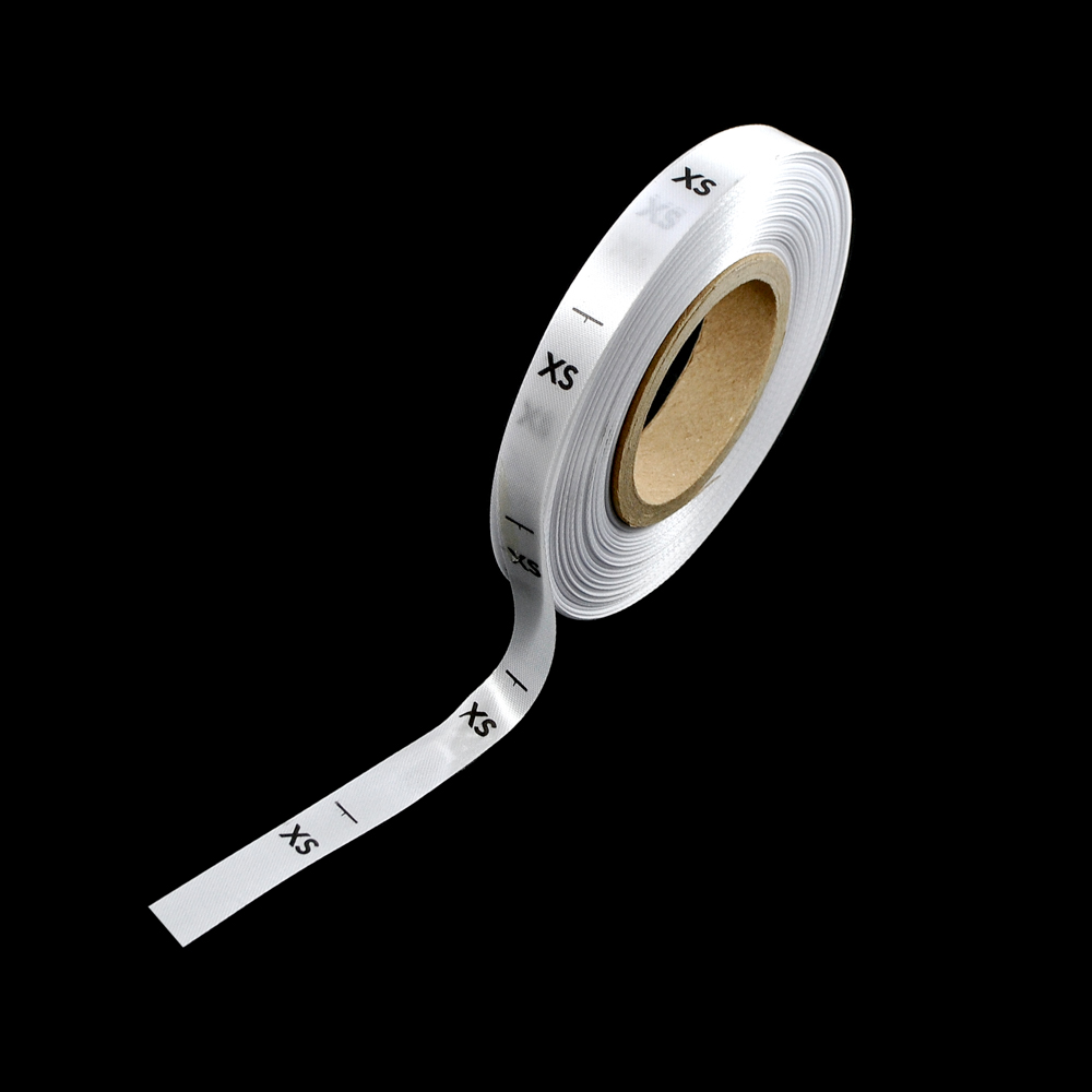 Размерник нейлон белый XS /1250шт/, 50м. Размерник накатанный нейлон