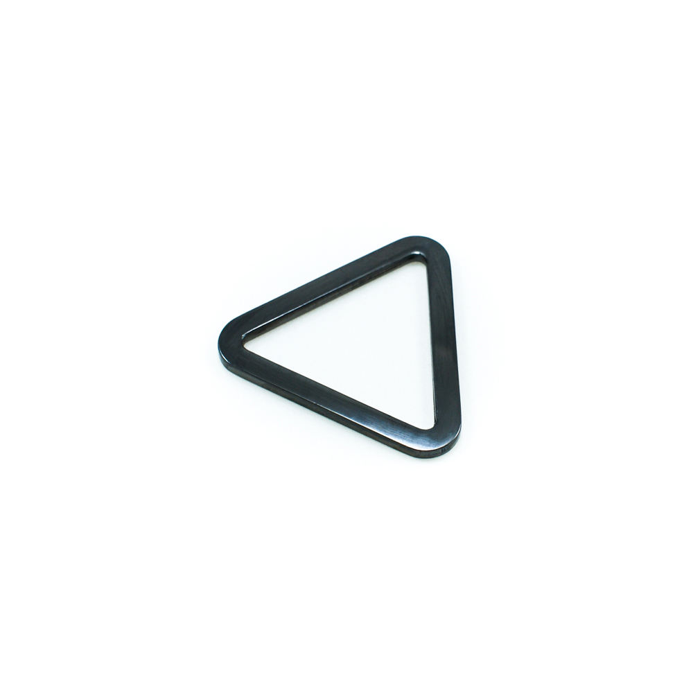 Треугольник металл 5170 BLACK NIKEL 4см . Перетяжка металл Треугольник