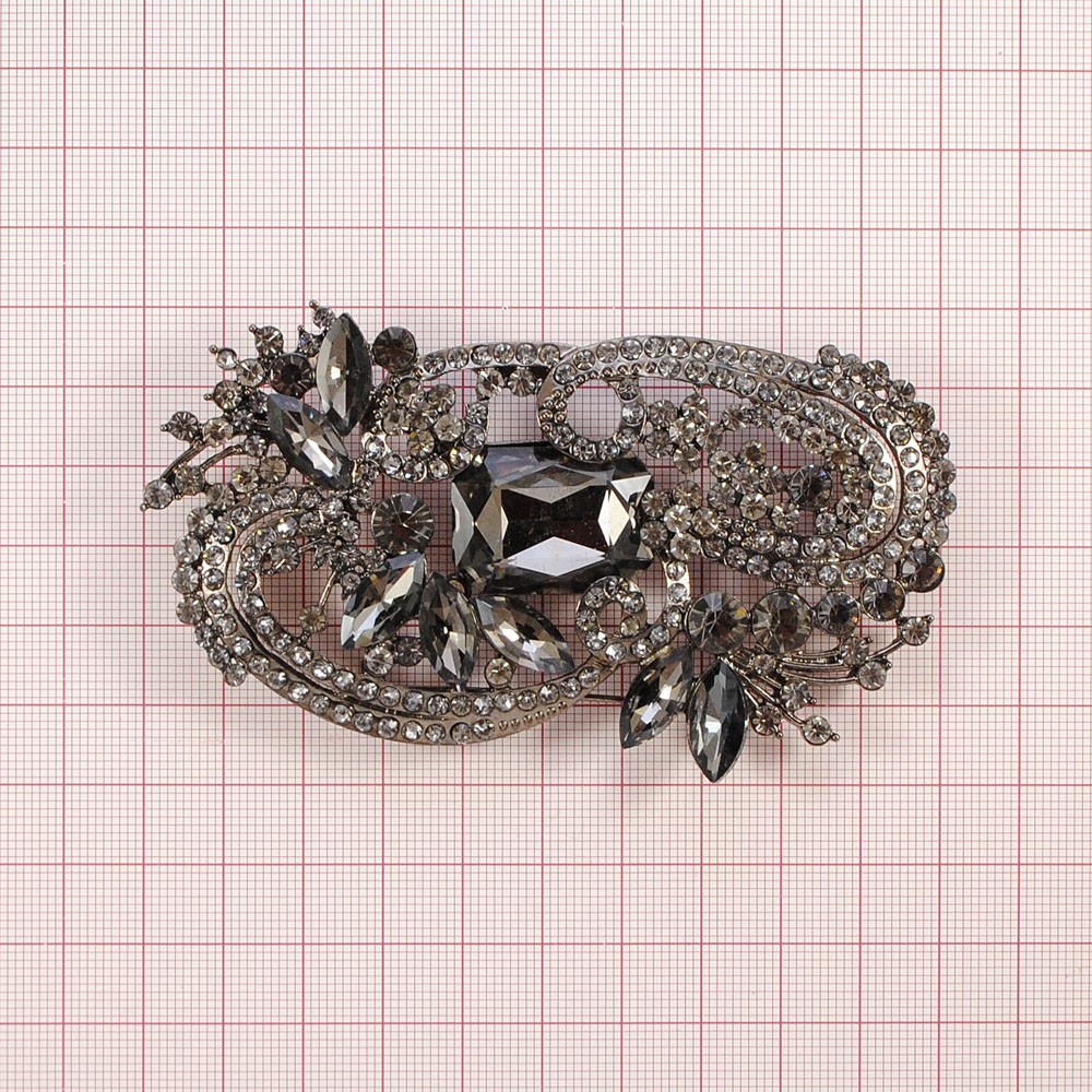 Брошь 61803 BLACK NIKEL, шт. Броши