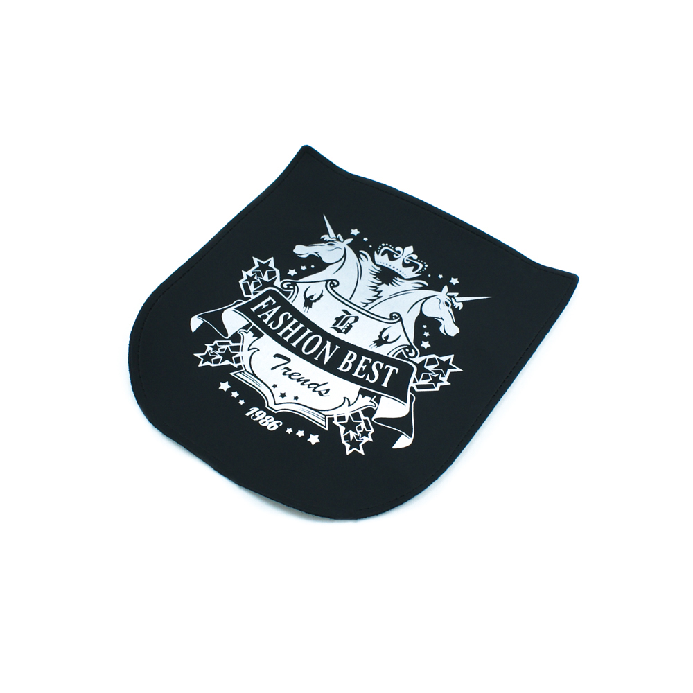 Лейба п/у   "Fashion Best Friends" 10,5*11,5см. черный+белый /. Лейба Резина