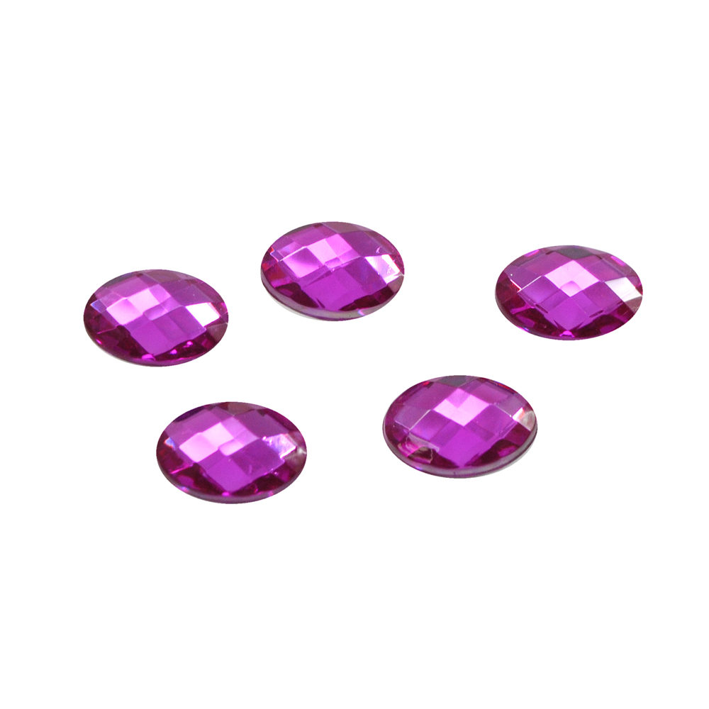 Стразы Д на клей, овал 13*18мм сирень 21, 1тыс.шт. Стразы на клей