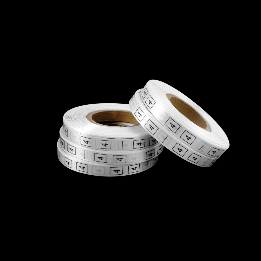 Размерник нейлон белый 04 /1250шт/, 50м. Размерник накатанный нейлон