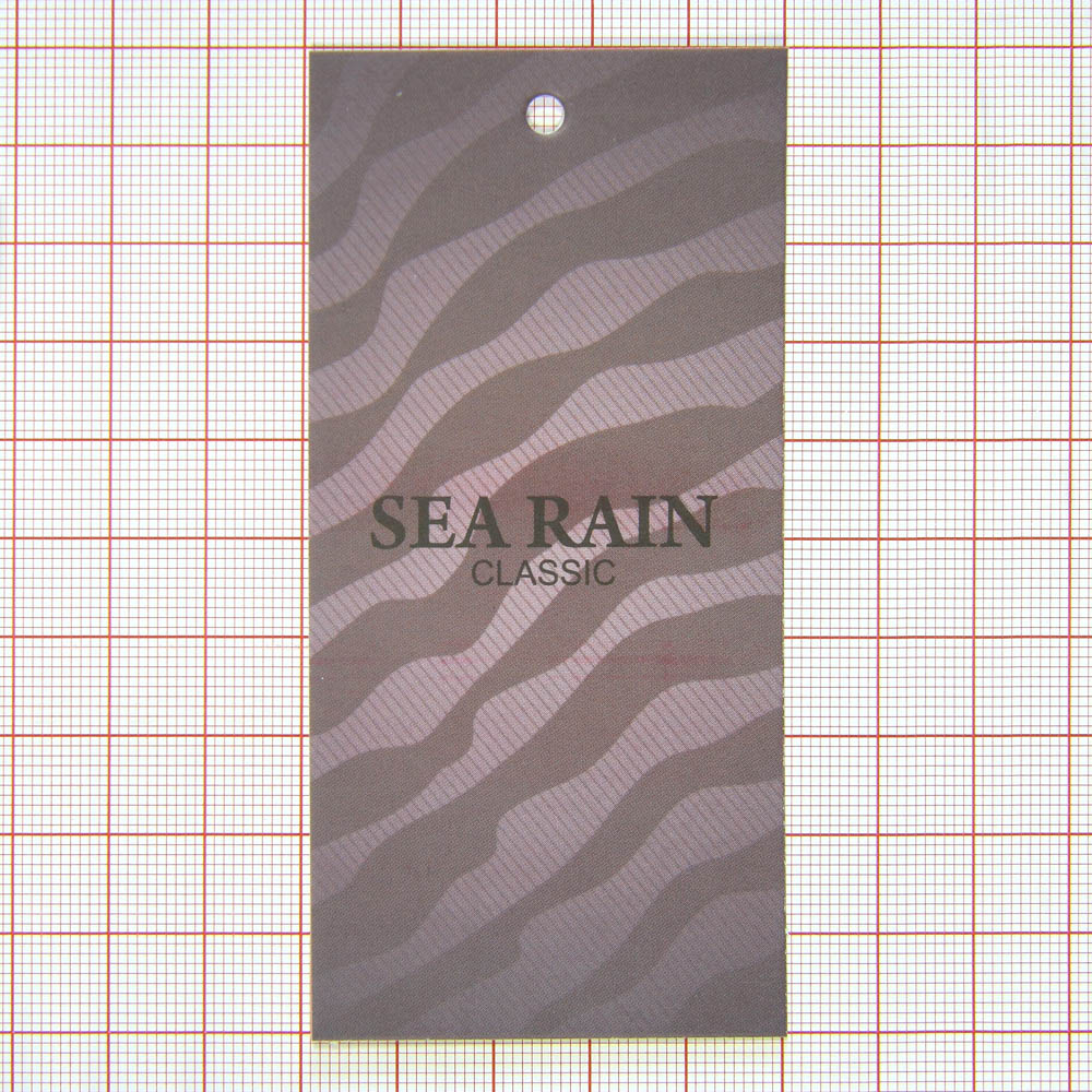 Этикетка бумажная Sea Rain 50*100мм /картон 250гр/, шт . Этикетка бумага