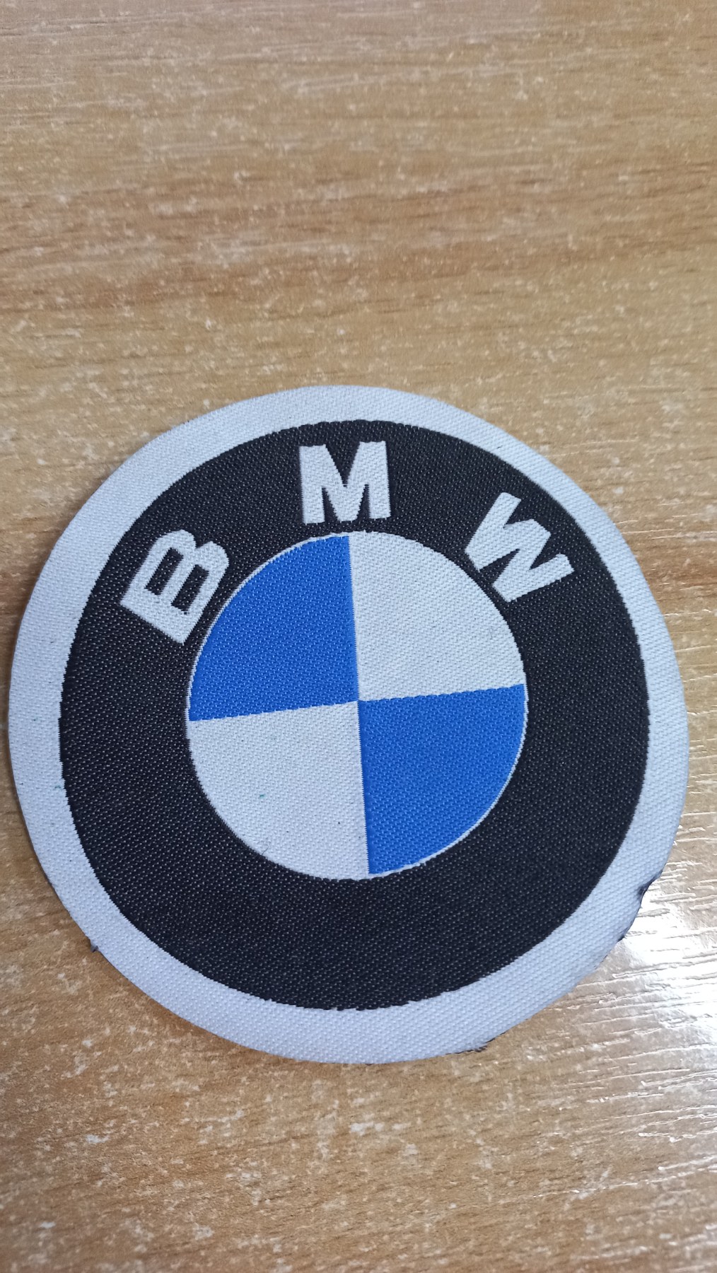 Нашивка BMW, d=7,5см. Аппликация Разное