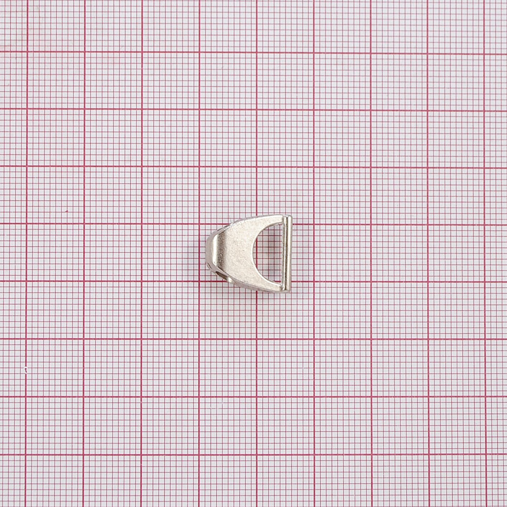 Петля обувная металл, 10*5мм, матовый никель, шт. Петля обувная