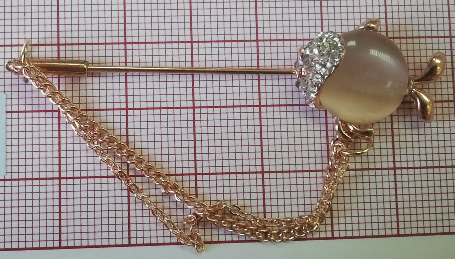 Булавка Рыбка GOLD, шт. Булавки