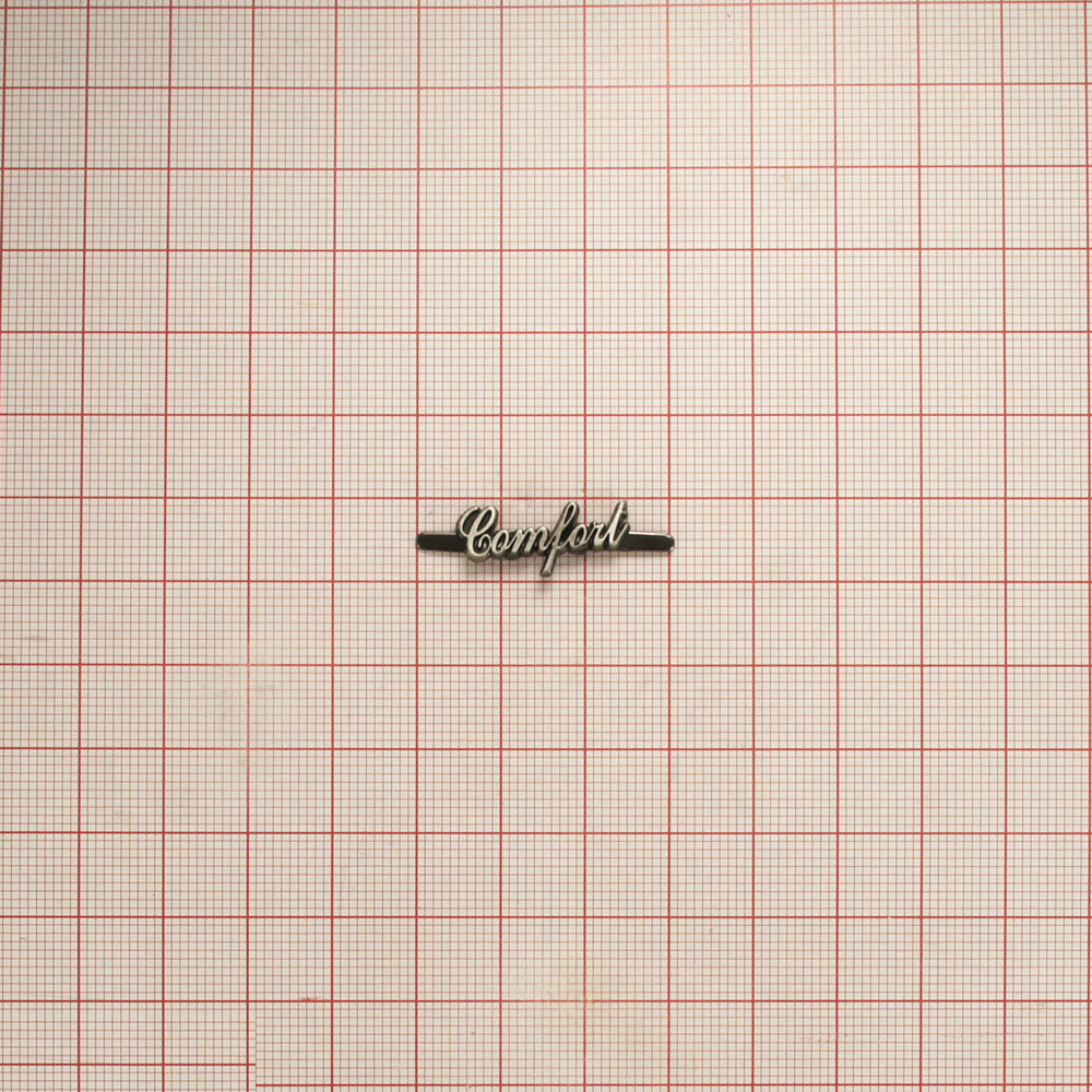 Краб металл 22096 Comfort 21*9мм, BN satin. Крабы Металл Надписи, Буквы