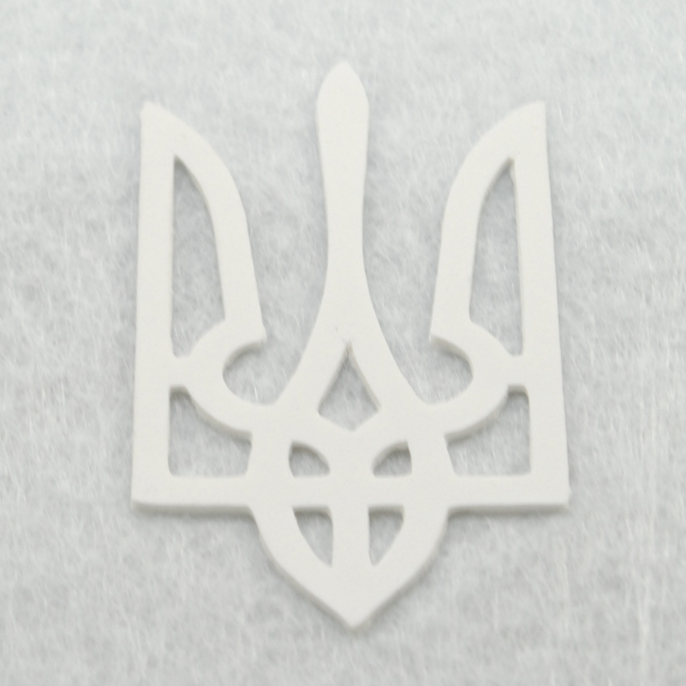 Аппликация, Герб, 2,4*4см, лазер, плёнка 53362, шт. Термоаппликация плоттер/лазер