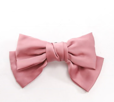 Аппликация тканевая пришивная Бант, 20*10см, пудра, шт. Аппликации Пришивные Цветы Банты