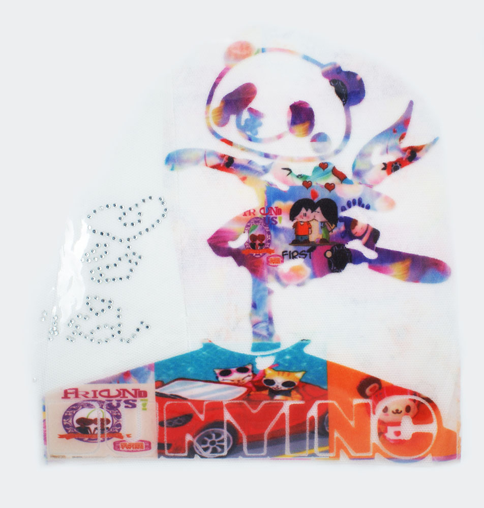 Термоаппликация Панда, GR-7345, шт. Термопереводки Ассорти