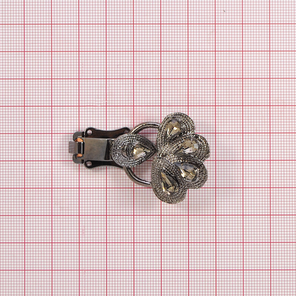 Клипса шубная TS1103361 крючок 50*35мм, BN, шт. Клипсы шубные, крючки