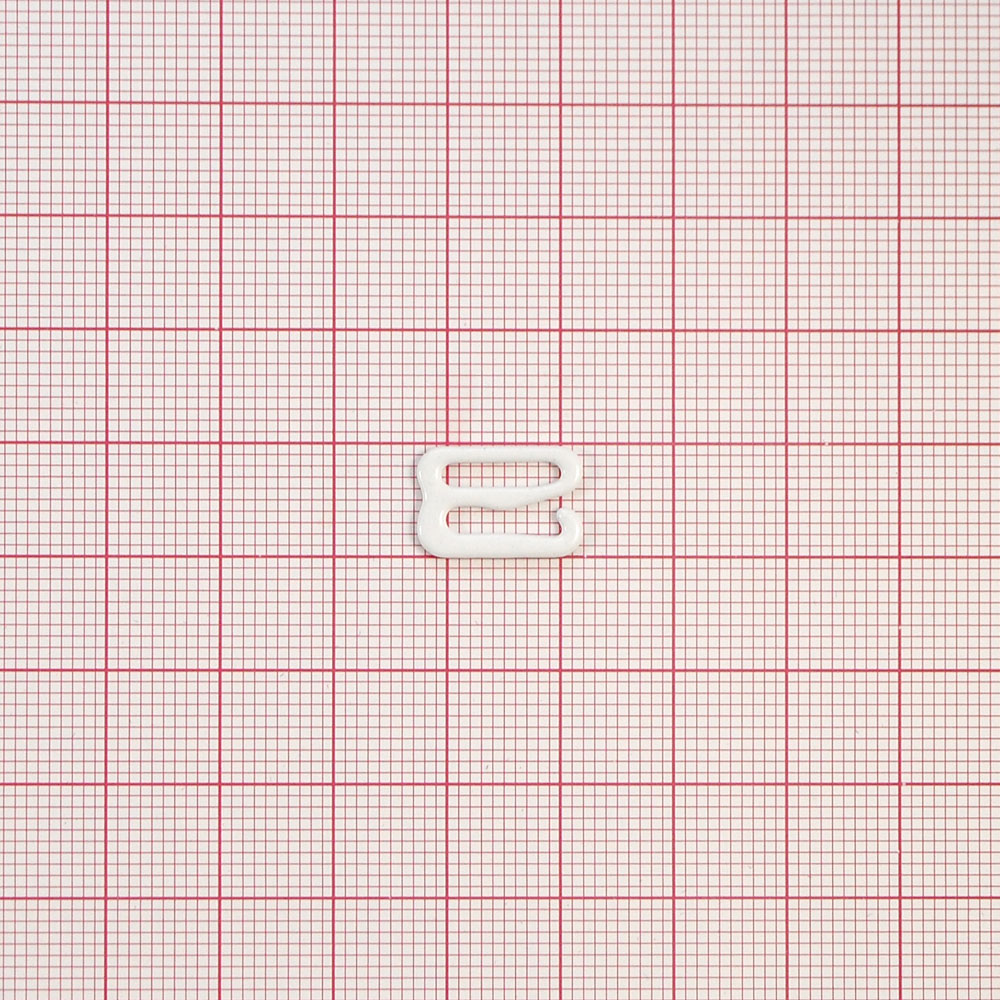 Крючок бельевой металл А911 белый 10*5,8мм (внутр.), 14,6*10мм (внешн.) , 1т.шт, уп. Крючок бельевой