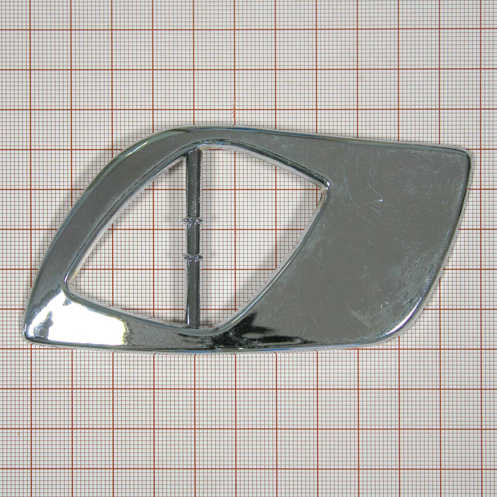 Пряжка пластик № 201(198) скошен.прямоугольник. Декор пластиковый