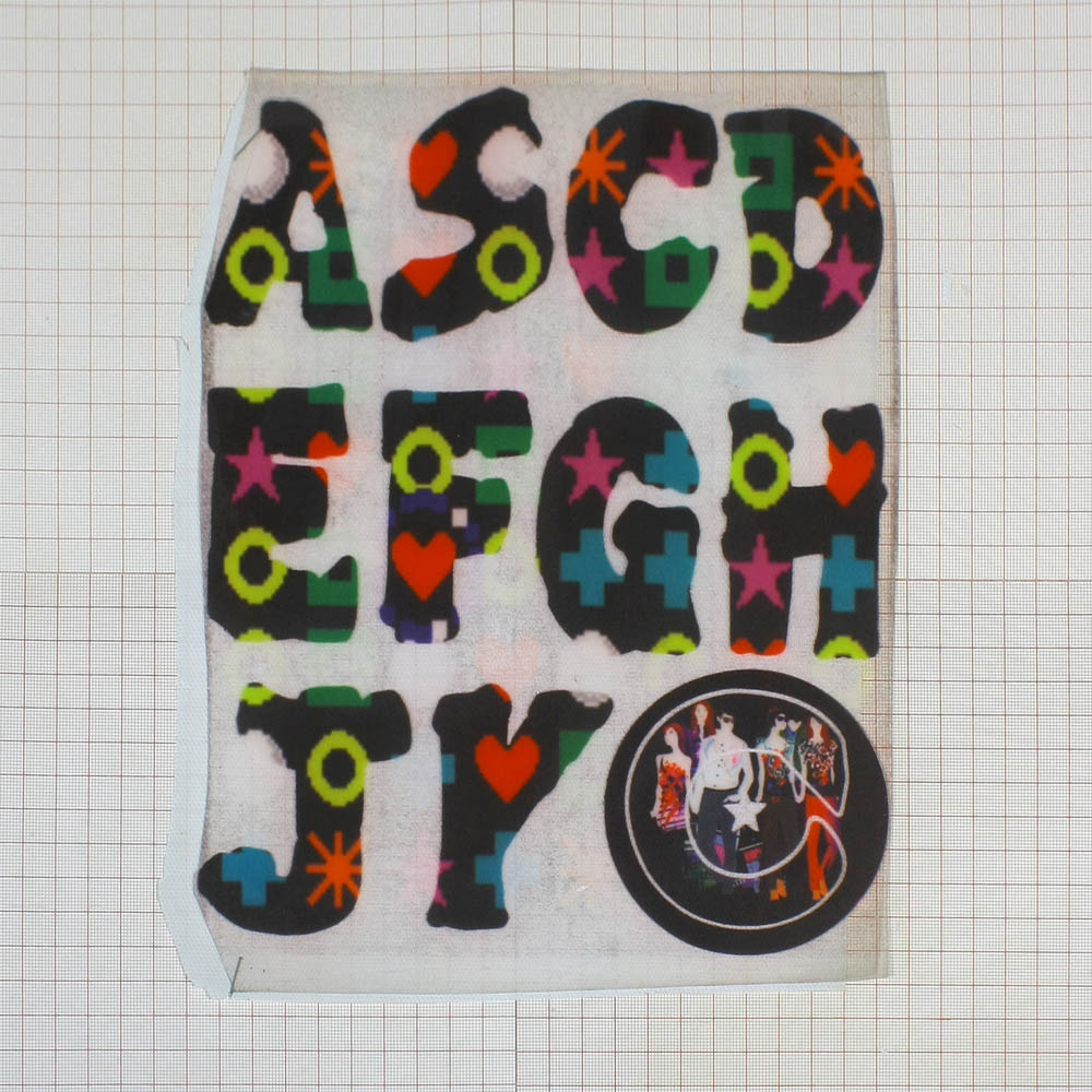 Термоаппликация GR-7310, шт. Термопереводки Надписи