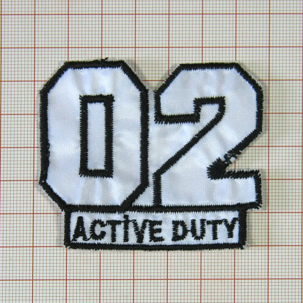 Нашивка 02 active duty. Шеврон Нашивка