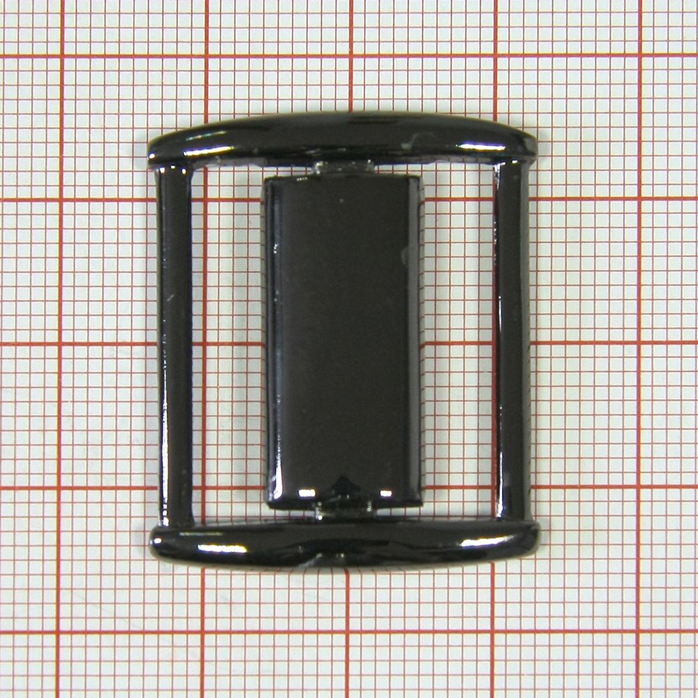 Перетяжка метал 18300 25мм BLACK NIKEL . Перетяжка металл