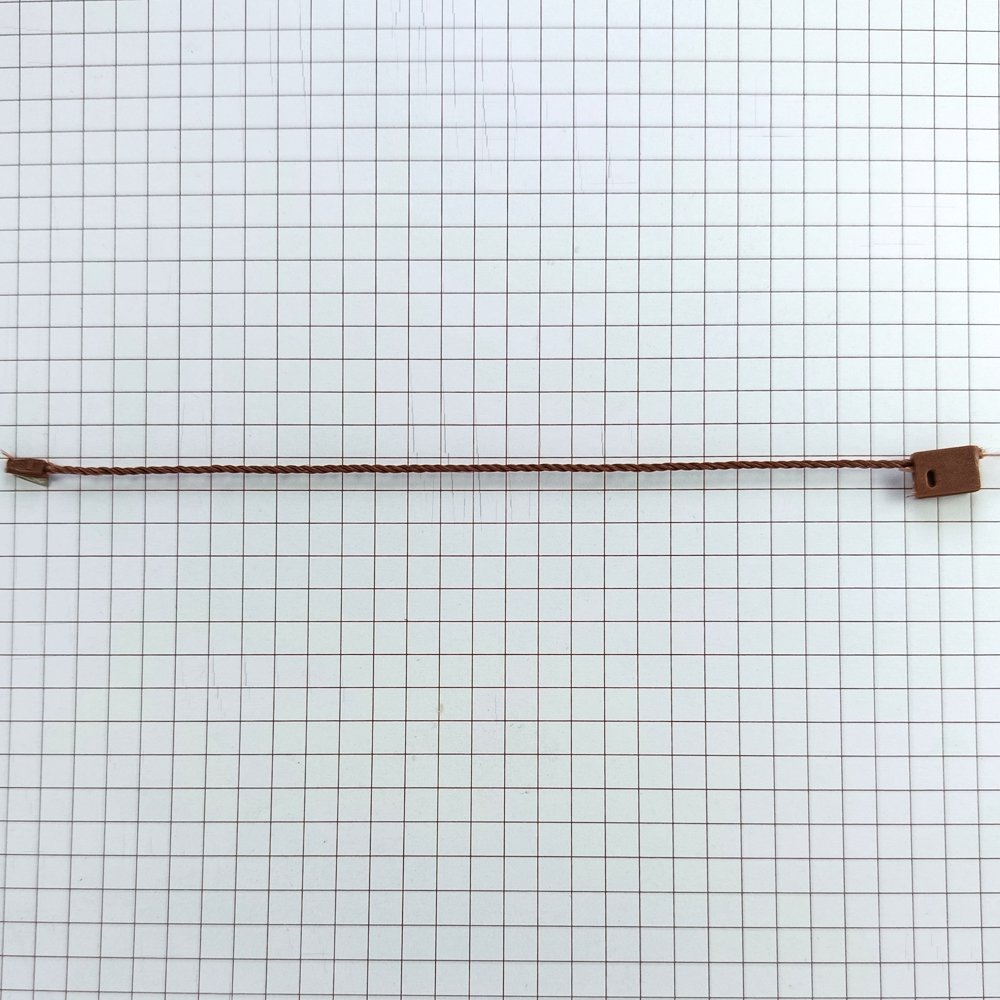 Пломба веревочная шоколад №205 /1 т.шт/. Пломба