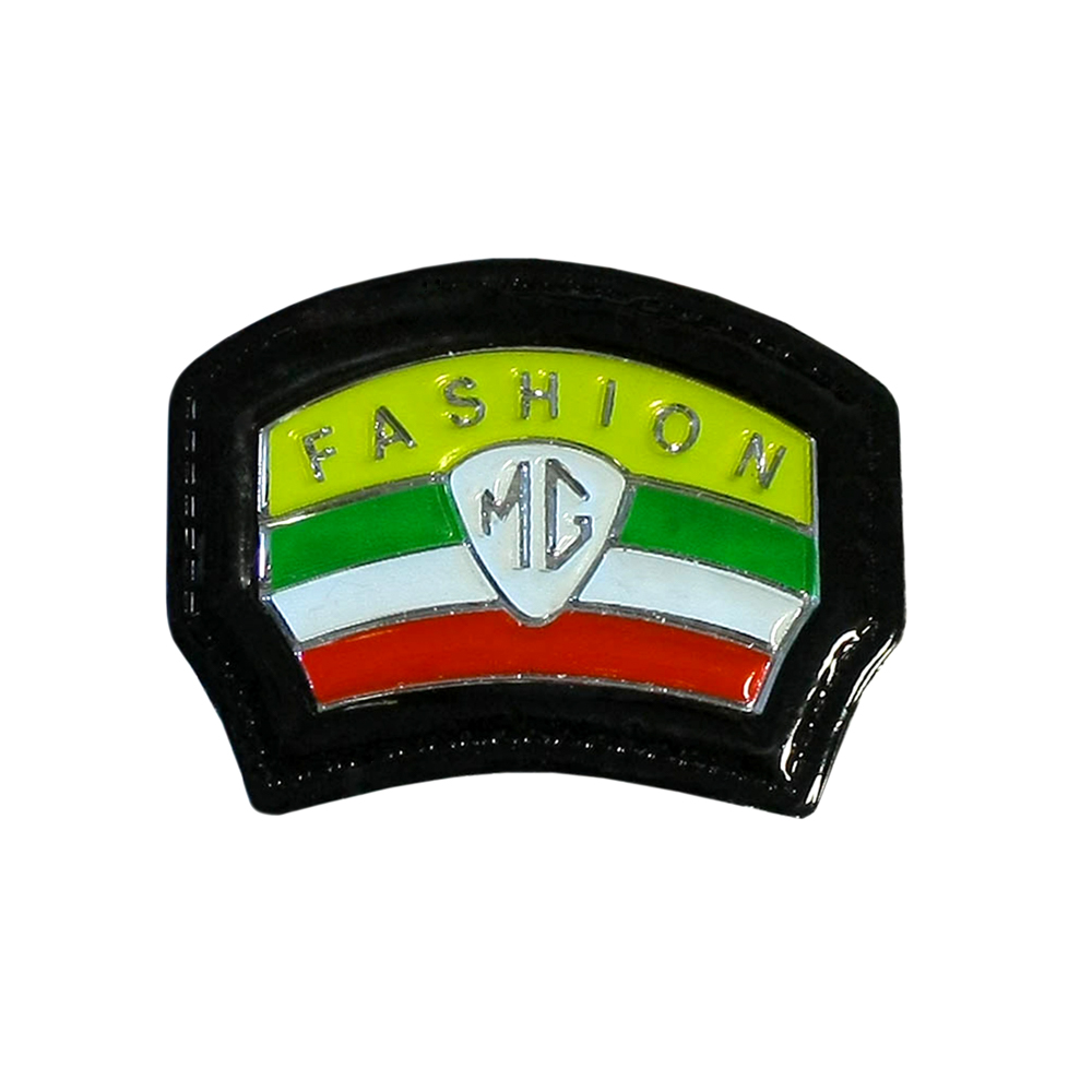 Лейба кожзам A9230 50*37мм Fashion MG. Лейба Кожзам