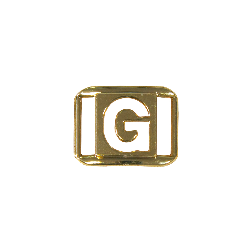 Перетяжка пластик 2109 G 33*25мм GOLD, шт. Перетяжка пластик
