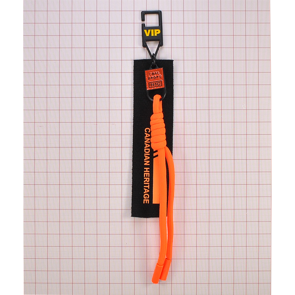 Подвеска резиновая со шнурком CANADIAN HERITAGE, 3*12,5см, черный, желтый, оранжевый, шт. Подвески