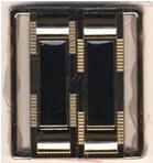 Пряжка ременная 2204 Кирпич 6см NIKEL . Застежки металл