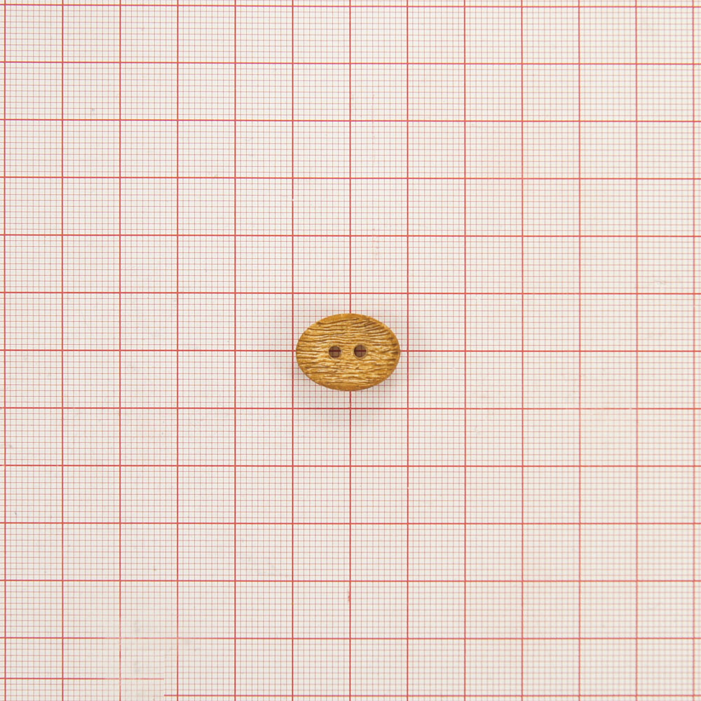 Пуговица ВР-38-28 желто-коричневая. Пуговица пластмассовая