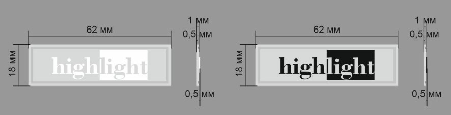 Лейба, Hight light, 6,2*1,8см, литьевая резина, шт. Лейба
