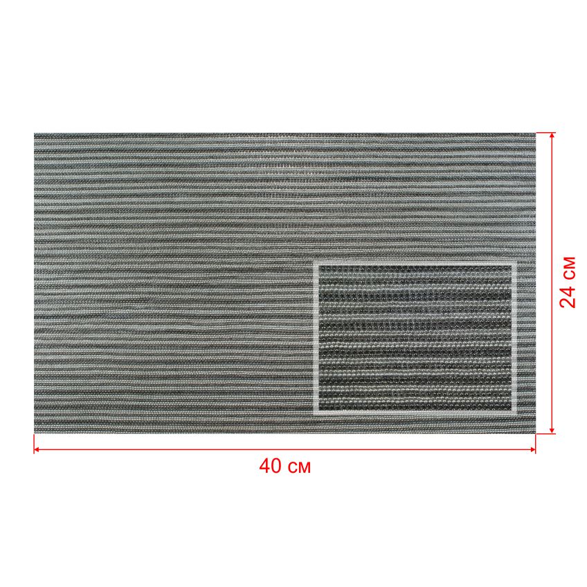 Цепь полотно клеевое Шариковая 1,8см 2 размера. Nikel, BN, 24*40см, 1лист. Полотна из страз