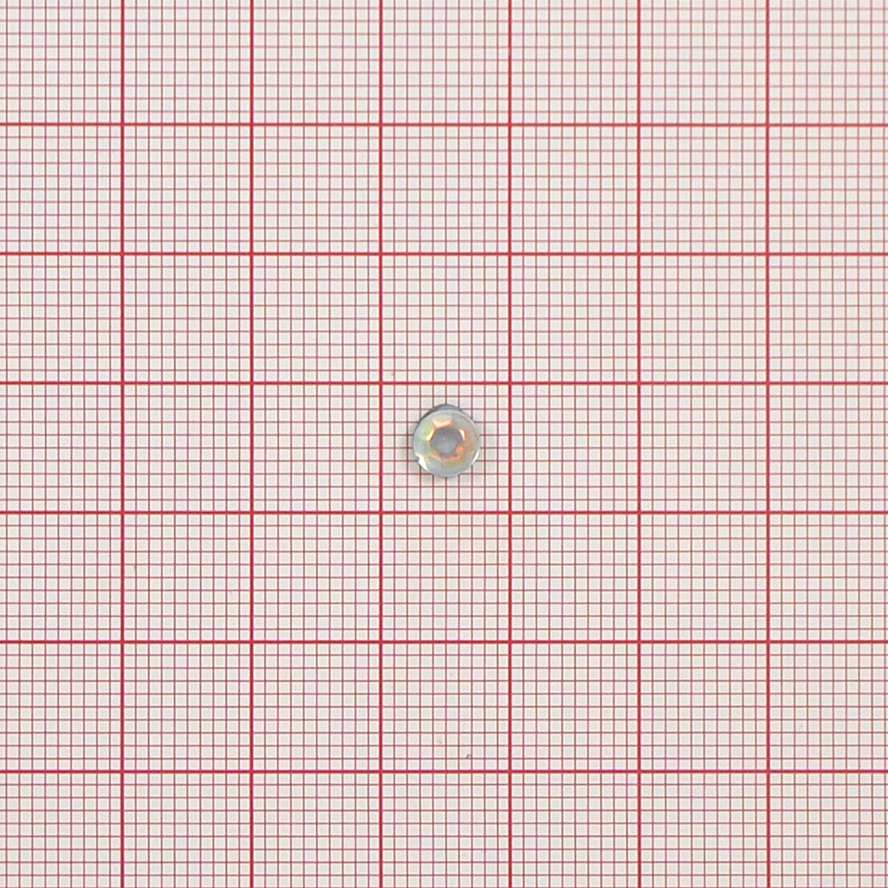 Стразы стеклянные клеевые SS-30 6мм, хамелеон 5,76тыс.шт., уп. Стразы стекло до 1000-50 гросс