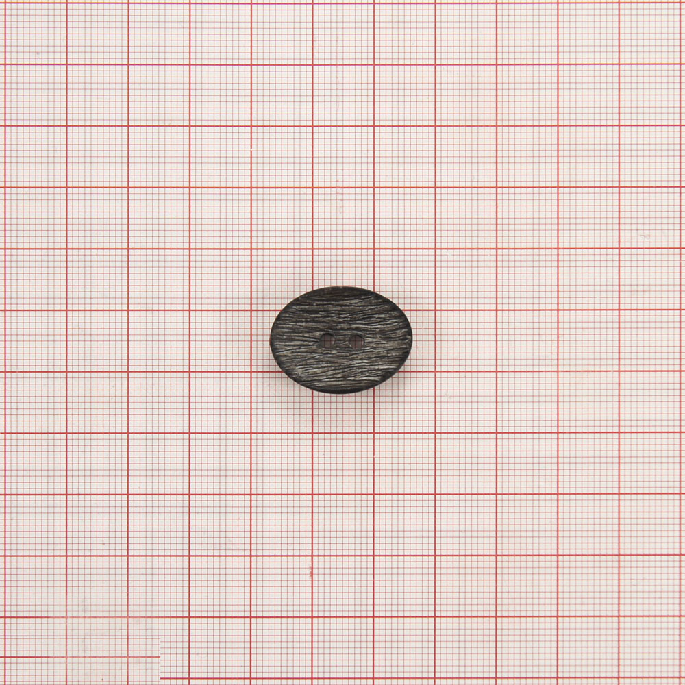 Пуговица ВР-38-36 темно-серый. Пуговица пластмассовая