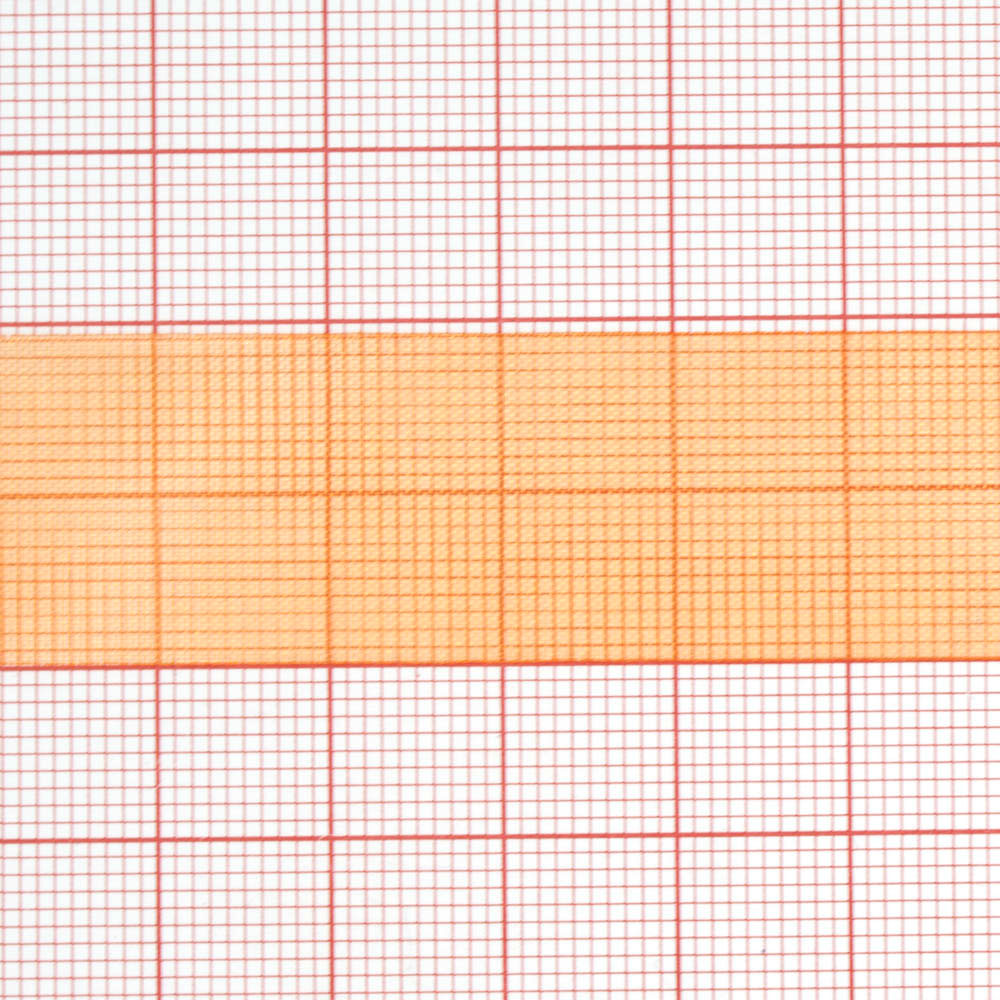 Тесьма шифоновая, оранжевый, 2см /25м/. Тесьма Разное