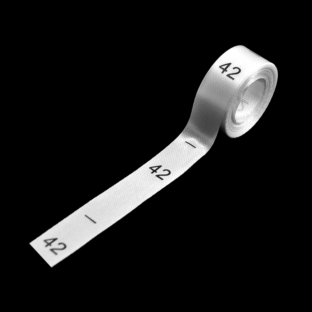 Размерник нейлон белый 42 /1250шт/, 50м. Размерник накатанный нейлон
