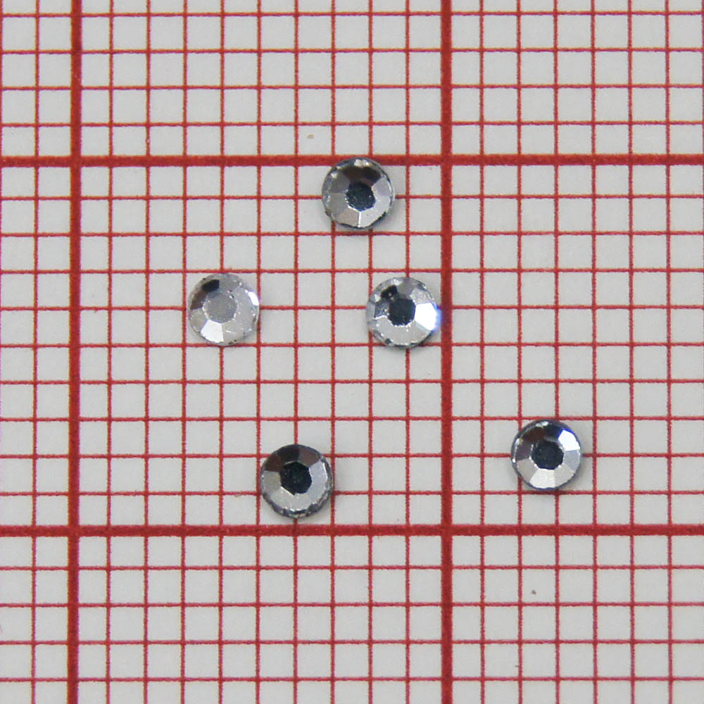 SW Камни клееые./Т/SS6 белый, 1уп /144тыс.шт/. Стразы DMC 100-1000 гросс