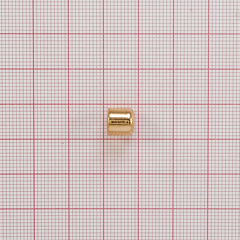 Наконечник металлический № 9 (#323) GOLD, шт. Фиксаторы, наконечники