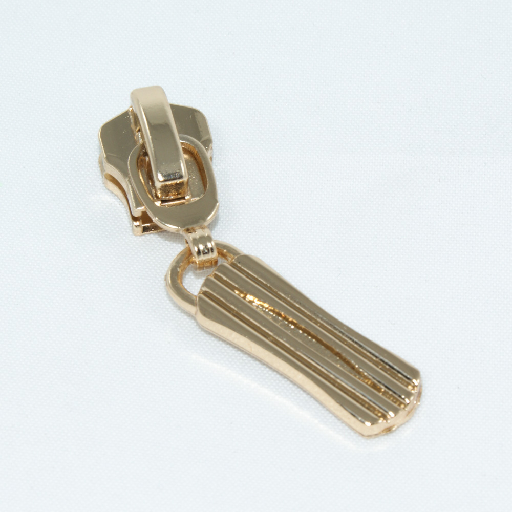 Бегунок металл №5 Трещина Gold, 28*9мм, шт. Бегунок