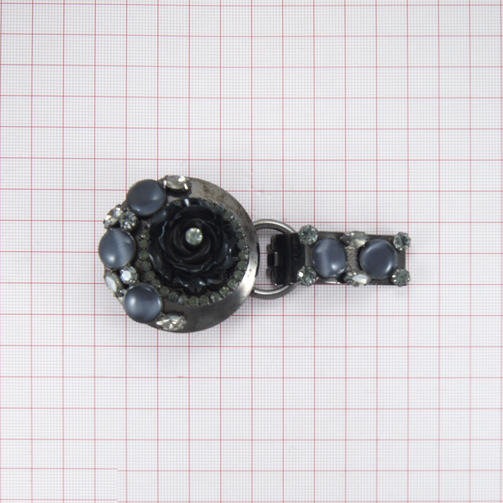 Клипса шубная 3279221 BLACK NIKEL  шт. Клипсы шубные, крючки