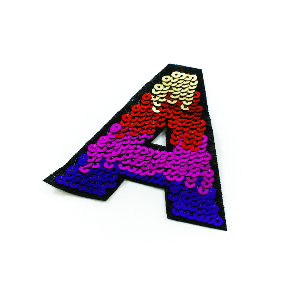 Аппликация клеевая пайетки А 9*8,5см серебро, красный, фиолетовый, розовый, шт. Аппликации клеевые Пайетки