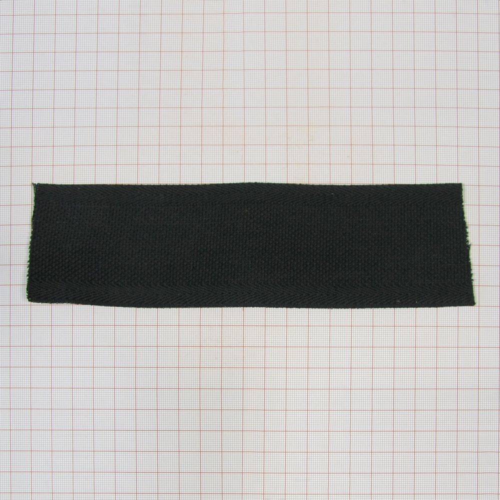 Резинка №33 6 см черная Елки ярд. Резинка
