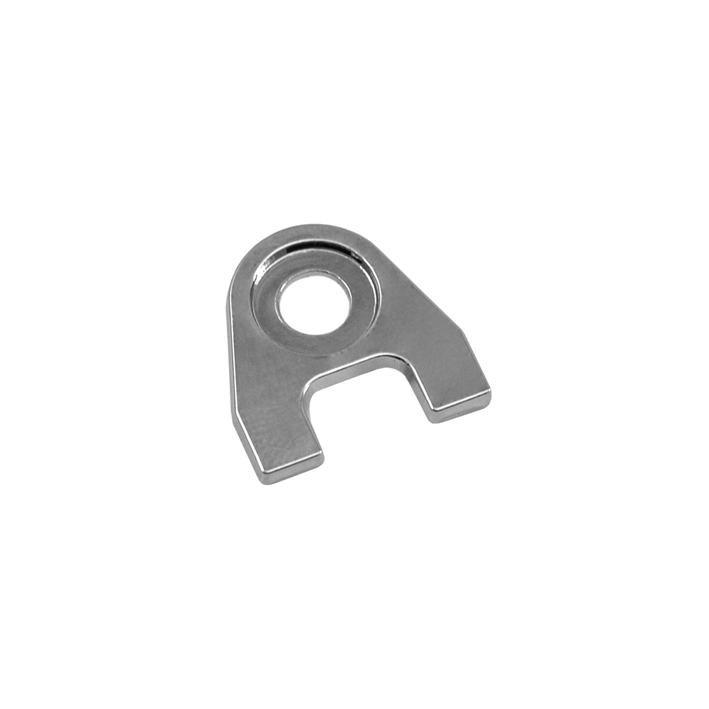 Петля обувная металл, 20,5*20,8*3,4мм, никель, шт. Петля обувная