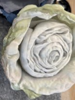 Аппликация тканевая пришивная Цветок, оливковый, белый, шт. Аппликации Пришивные Цветы Банты